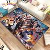 3D King of Fighters Retro Game Gamer Area Rug,Carpet Rug for Home Living Room Bedroom Sofa Doormat Decor,Kids Non-slip Floor Mat