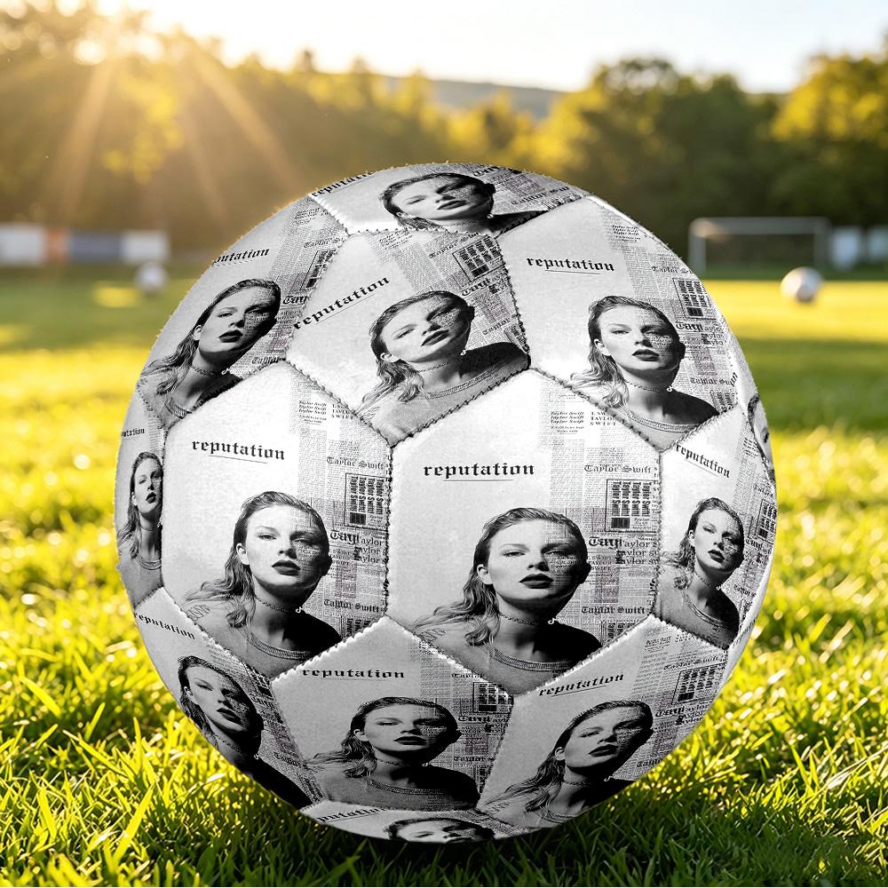 Taylor Swift Size 5 Soccer Ball, Durable Standard Football For Training Match Outdoor Sports