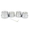 Motorcycle Aluminum Front Rear Axle Nut Cover For Harley Touring Road Glide Sportster Iron 883 Dyna Low Rider Softail Street Bob