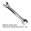 6-15mm Dual Open Head Wrench Not Easy To Rust Hand Tools Double Open End Spanner for Auto Repair