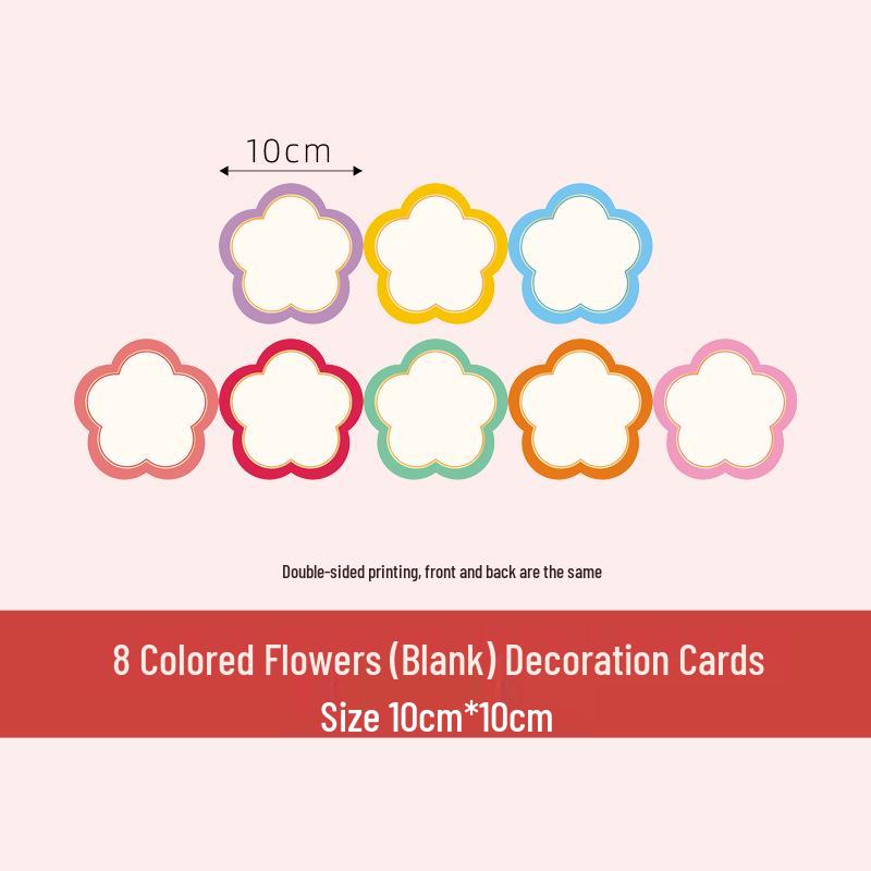 

Guochao Wenchuang Classical Chinese Style Inspirational Text Bookmark & Wall Decoration Cards