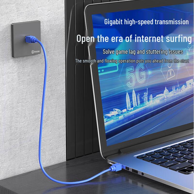 BIAZE CAT.5E Tool-Free RJ45 Network Connector