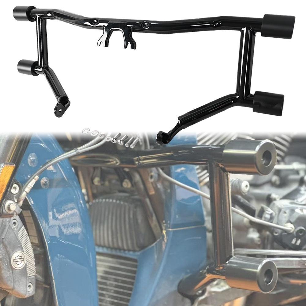 Harley Touring Crash Bars for Street Glide 117, CVO 121 Road Glide ST, Road King PB - 2-Word Racing Front