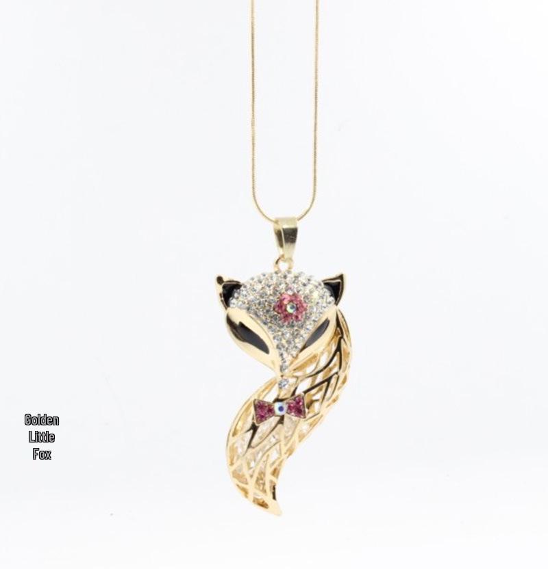 

Подвеска в виде лисички в корейском стиле - Универсальный модный аксессуар