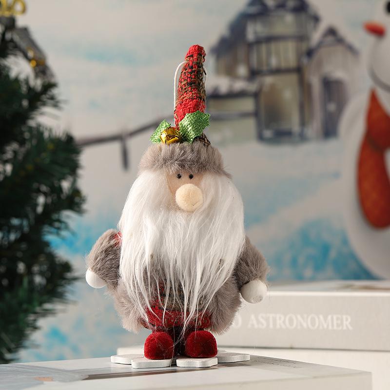 Festive Christmas & New Year Bells and Santa Tree Ornaments