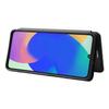 For Samsung Galaxy F06 5G/M06 5G Case Carbon Fiber Texture Drop-Proof PU Leather Phone Cover