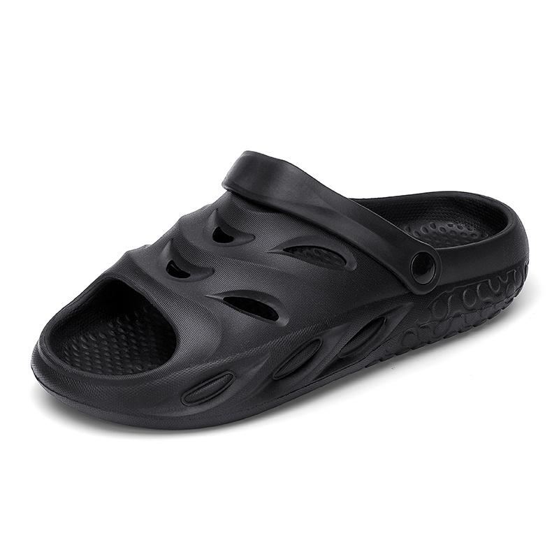 Sommar herr sandaler vardagsskor utomhus strandskor Mode bekväma platta halkfria familjeskor män mjuka 2024 ny modell