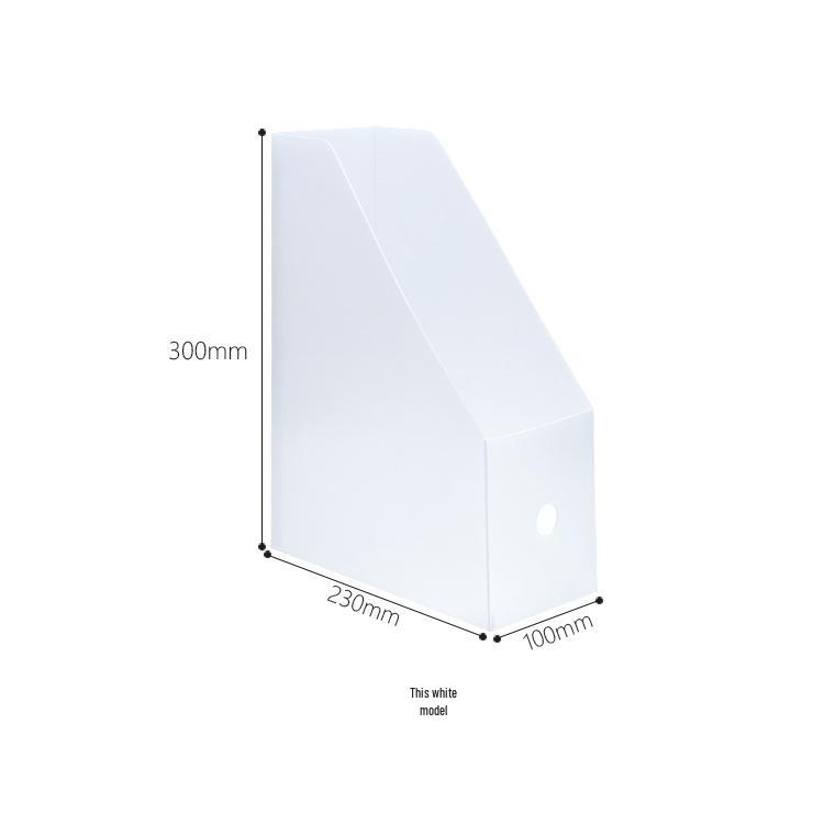 Foldable Vertical File Organizer & Desktop Document Holder Rack