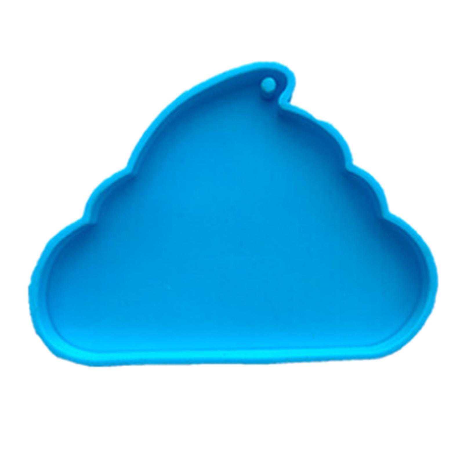 

Блестящий глянцевый брелок в форме какашки, силиконовая форма из эпоксидной смолы, инструменты для изготовления подвесок и украшений для подарков на праздники, поделок своими руками