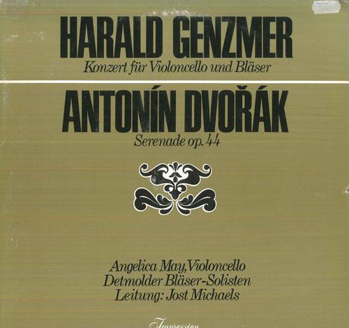 

LP Record AANGELICA MAY, JOST MICHAELS, DETMO - Harald Genzmer Konzert Fur Violince 662775 IMPRESSION Germany Classical Used