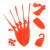 HOMSFOU Model Aircraft Set Made of Ideal for DIY Student Stable Flight Science and Model Propellers, 5-Piece - Plastic, Projects, Performance,