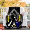 1 pezzo Squadra di Calcio (47) Coperta Tematica - Stampa Digitale, Poliestere, Accogliente per Tutte le Stagioni, Perfetta per Esterni, Campeggio e Viaggi