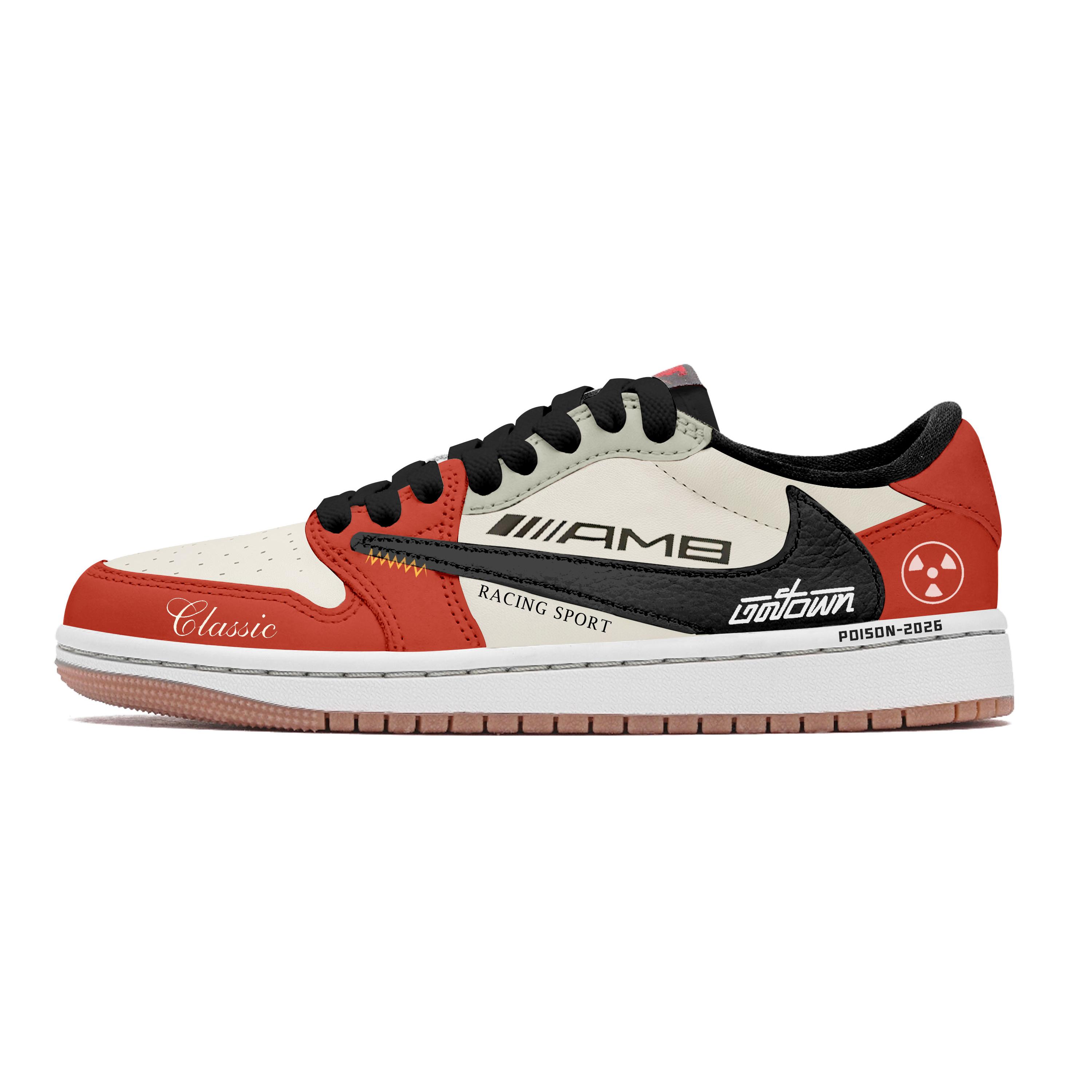 

Travis Scott X Jordan Air Jordan 1 Vintage Basketball Shoes Unisex Low Top White DZ4137-700(Team723-1) 35.5