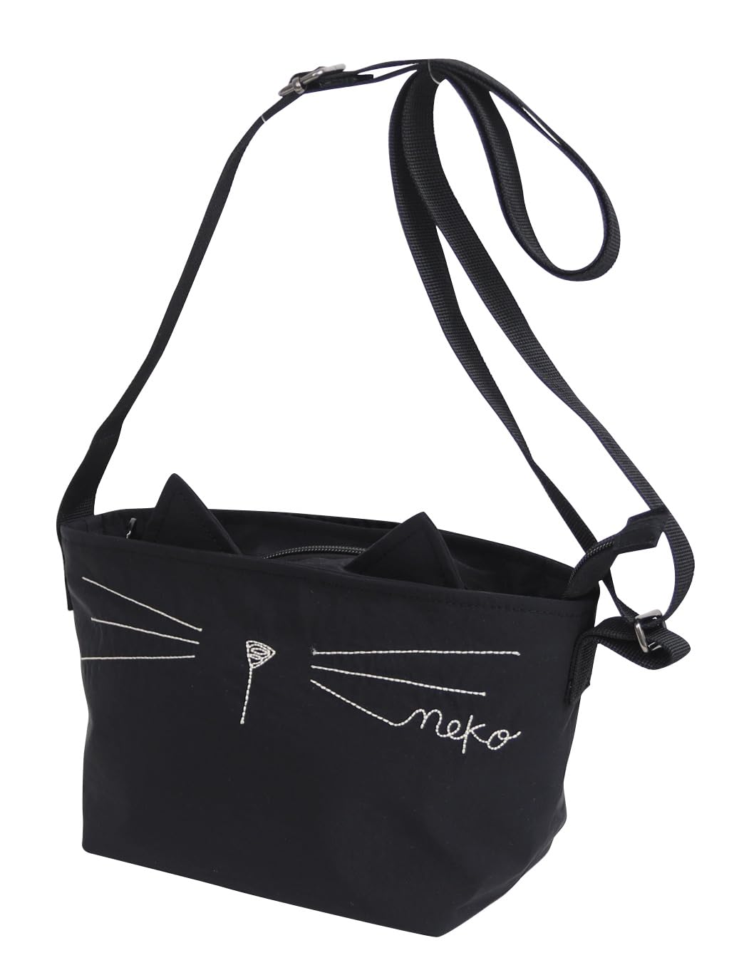 

Shoulder Bag Cat Ear Shoulder Bag A1020BK BK [Noah Family] Women s