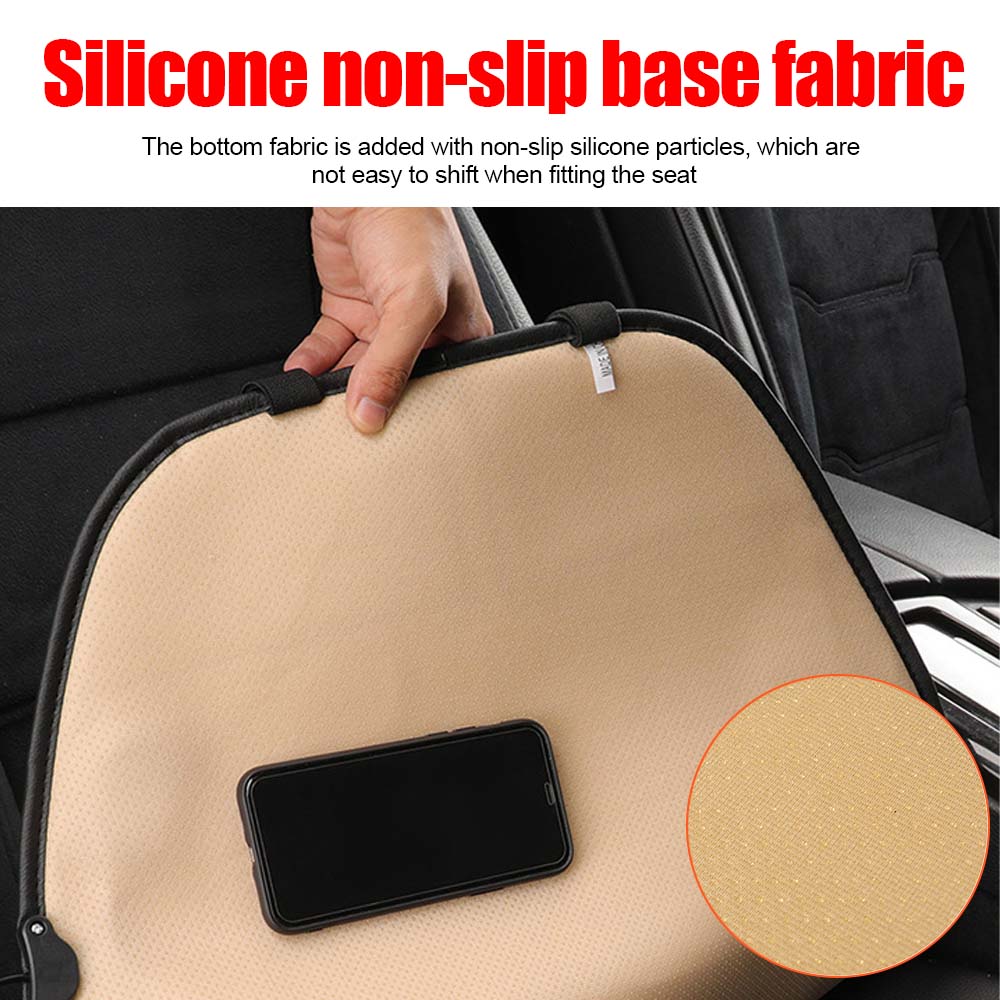 12-24V Car Heated Seat Cushion Warm Winter Universal Fast Heating Pad Seat Covers Swan Velvet Seat Protector for Tesla Benz Etc.