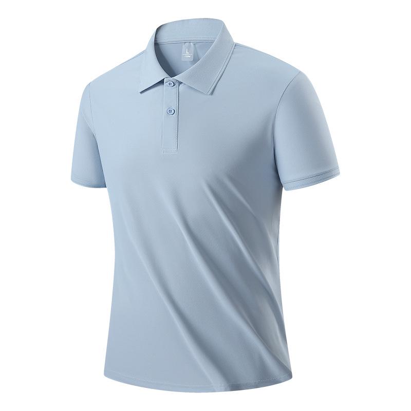 

Быстросохнущая рубашка поло с эффектом льда: Унисекс Дышащая Деловая и Одежда для Гольфа с Коротким Рукавом M