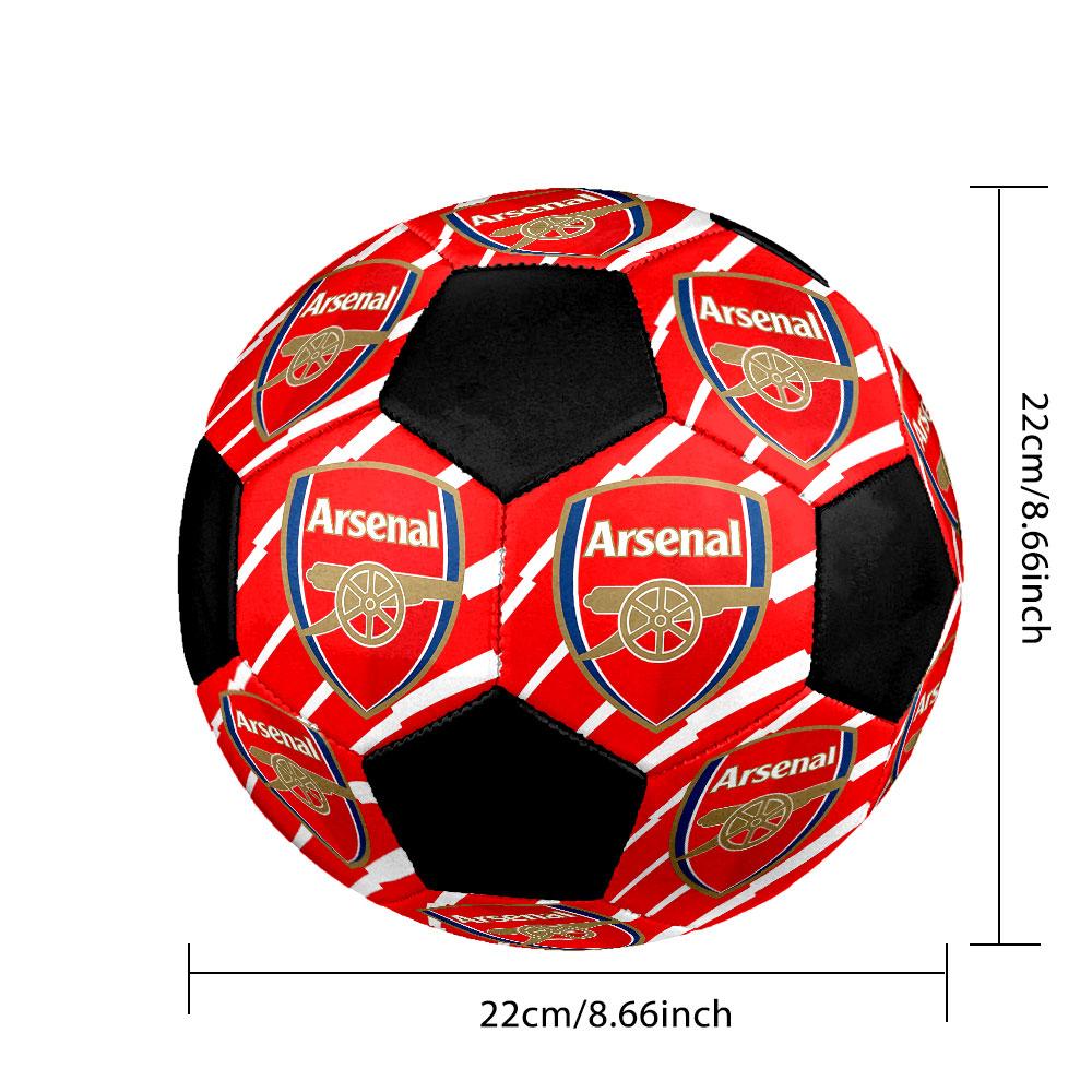 1pc The Arsenal Football Club Soccer Ball Size 5 Indoor Soccer Ball Fashion Colorful Backyard Game - Great For Sports Fans Gift HE119