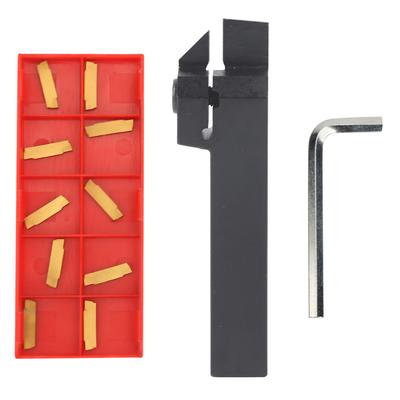 MGEHR1616?2 Portautensili per tornio CNC da 100 mm 10 PZ MGMN200?Inserti G + Chiave