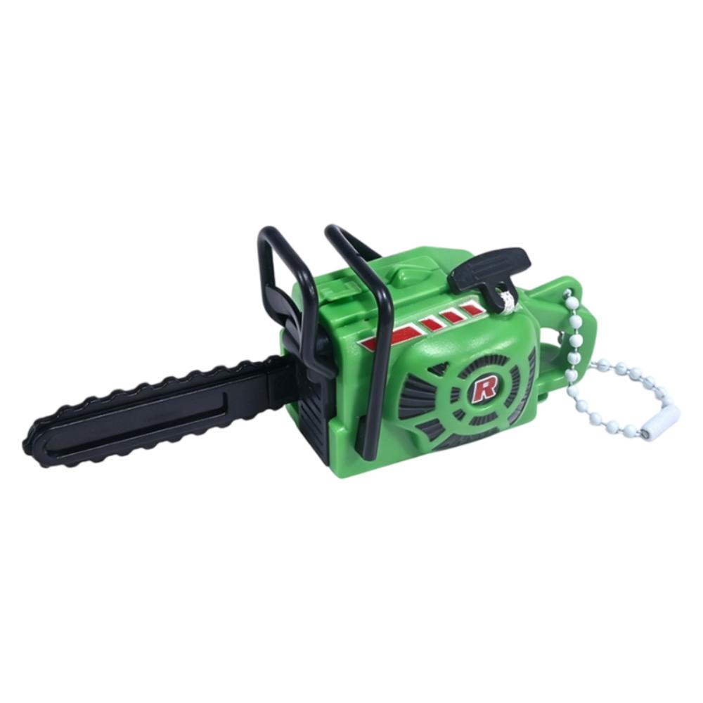 Plastic Power Saw Bag Pendant Pull Rope Logging Saw Toy  Gift Toy Key Decor