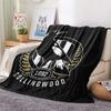 Collingwood Magpies  Print Flannel Blanket, High quality Comfortable for All Seasons, Home Decor, Warmth and Comfort