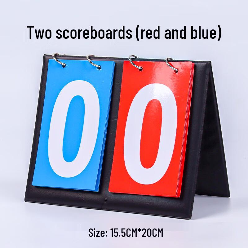 2-Digit Leather Basketball Flip Scoreboard