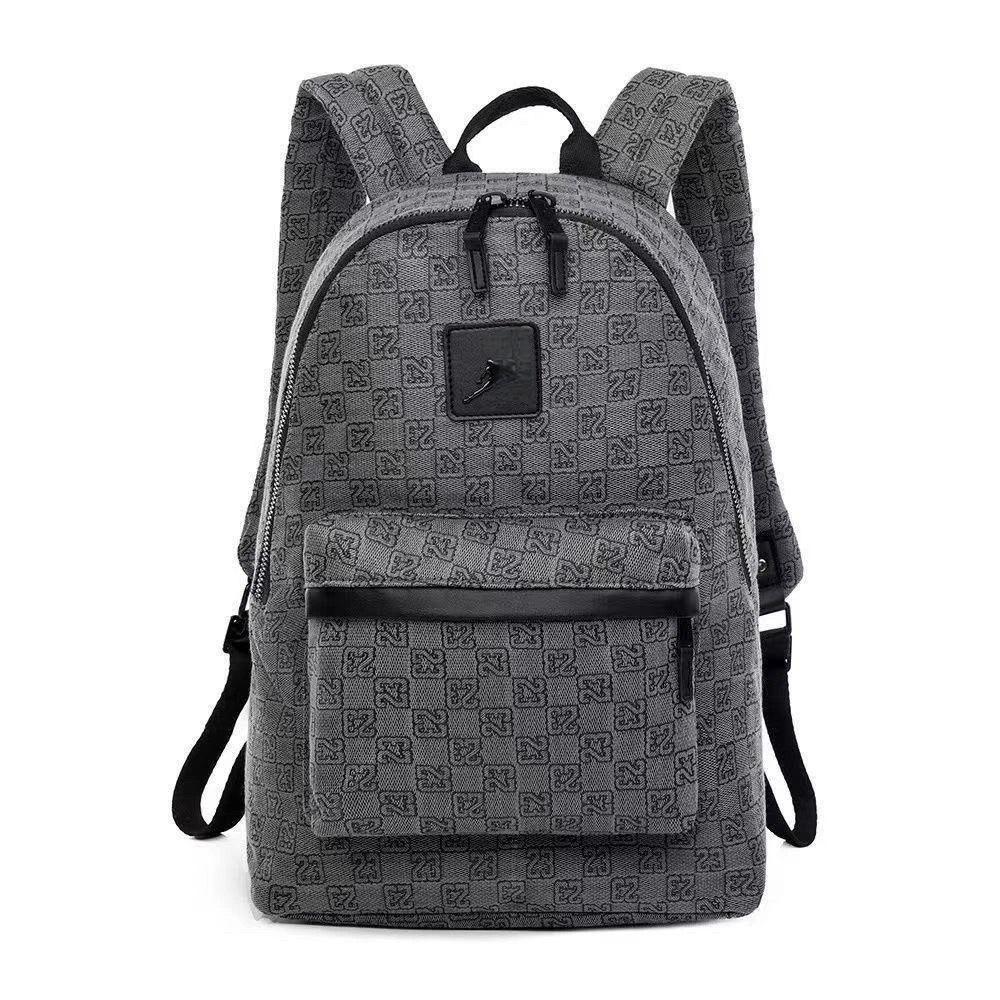 AJ Летающий Человек 23 Шахматный Большой Вместительный Рюкзак для Путешествий и Студентов