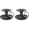 Candlestick Holders Black Candle Holder, Retro Iron Taper Candle Holder, Wrought Candlelight Stand, Candle Holders For Party Decorations(1pc, Black),z