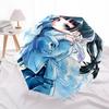 1 Stück Outdoor-Schirm mit Anime-Charakter-Design - Automatisches Öffnen/Schließen, Tragbares 3-fach faltbares Design, 8-Speichen-Eisenrahmen - Perfektes Geschenk für Fans, T