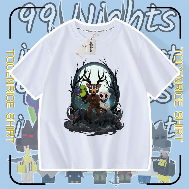 99 Nights in the Forest Short-sleeved T-shirt for Men, Women, and Children