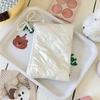 Minimalist Butterfly Knot Coin Purse Pu Material With Embellished Design For Daily Use