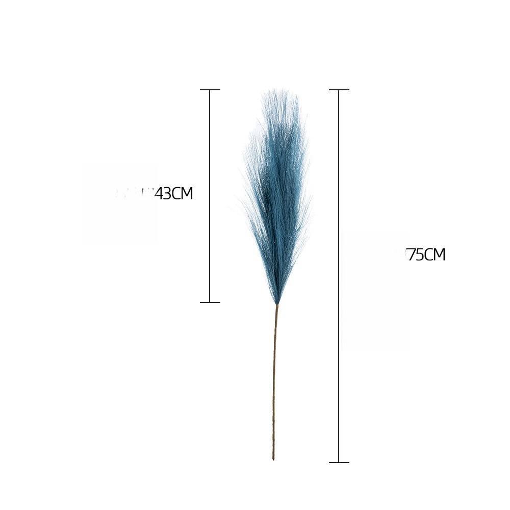 Decorative Reed Pampas Artificial Flower Living Room Decoration Fake Flowers Green Plants Wedding Crafts Shooting Props