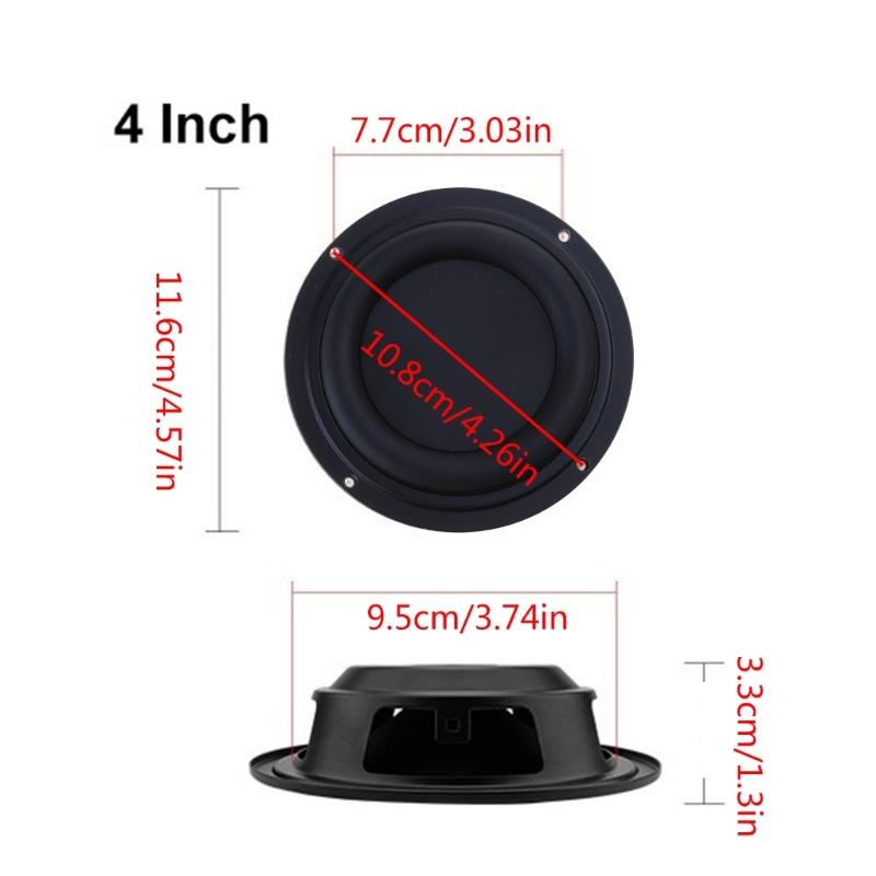 Universal Horn Diaphragm Replacement Bass Voice Coil Horn Accessories DIY Horn Sound Voice Coil Speaker 2/3/4inch