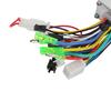 48/60V 350W Electric Bike Brushless Motor Controller 886 LCD Display Panel Kit with Spare Twist Grips