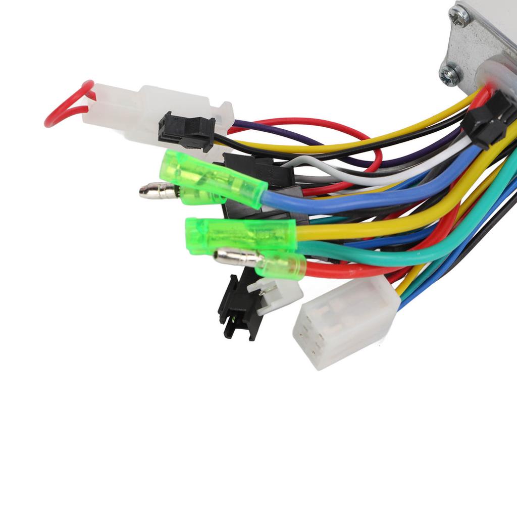 48/60V 350W Electric Bike Brushless Motor Controller 886 LCD Display Panel Kit with Spare Twist Grips