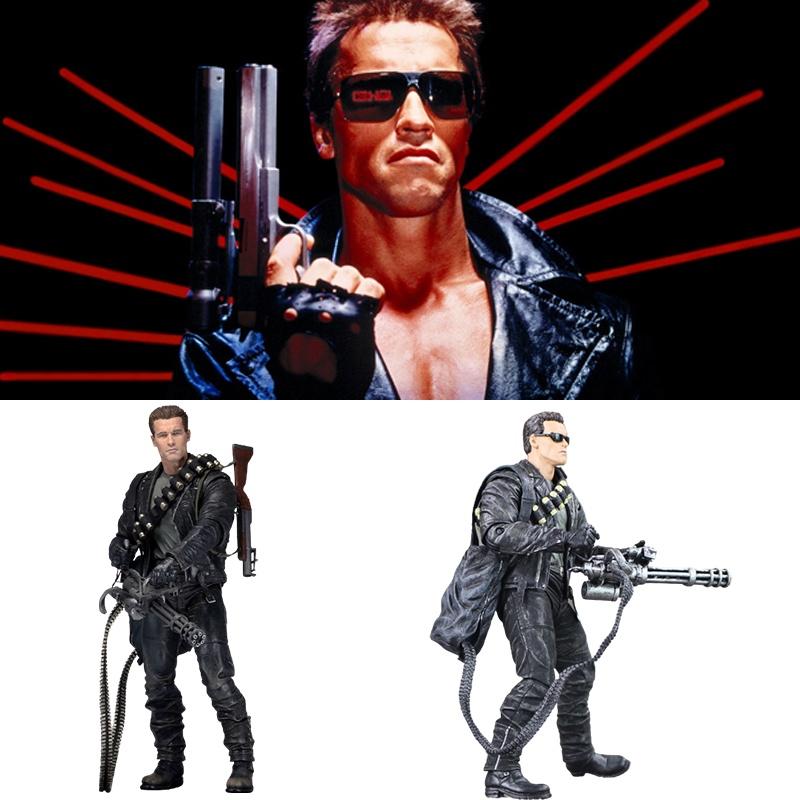 Terminator 2 Judgment Day T-800 Ultimate Arnold Model Toy 7" For Collection And Decoration