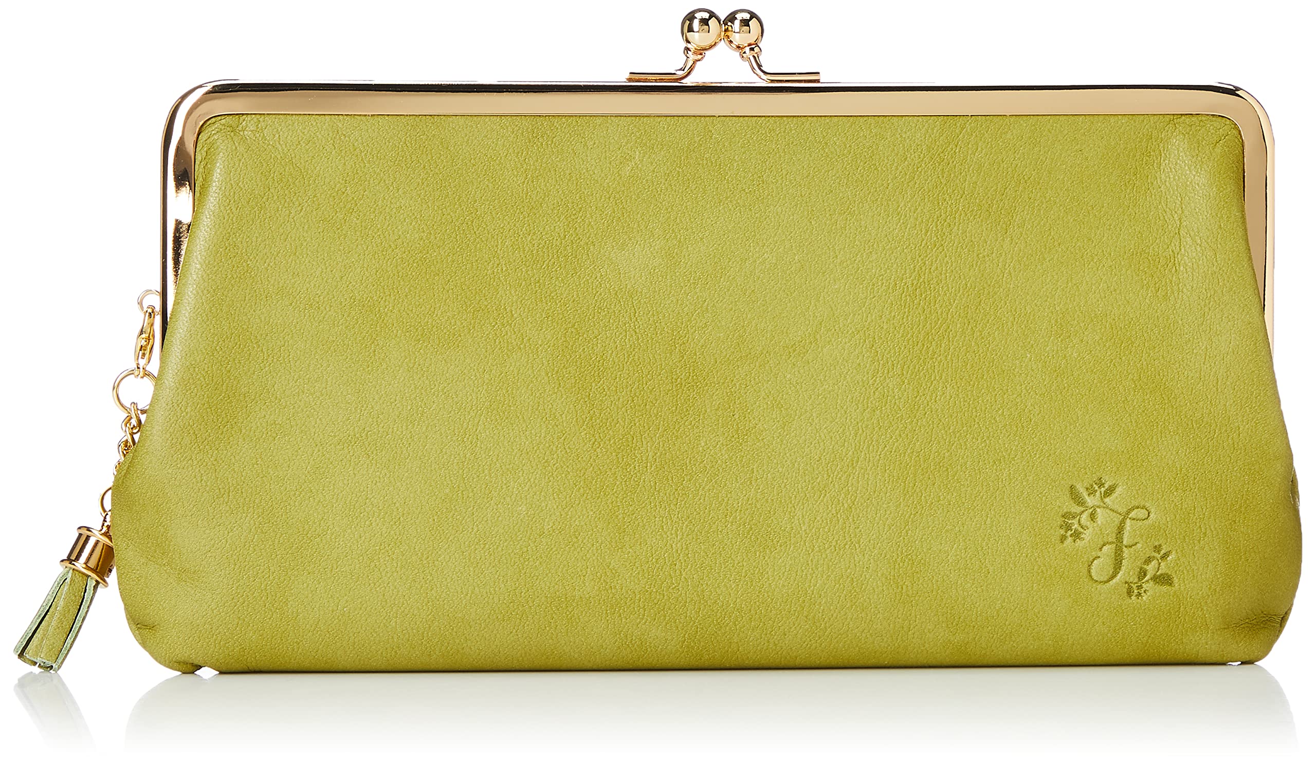 

Felando Women s Long Wallet with Clasp, Genuine Leather, Thin Wallet, Embossed Cowhide Leather, Tassel Charm, Strap, Nadaya, No. 81143, Felando Lina,