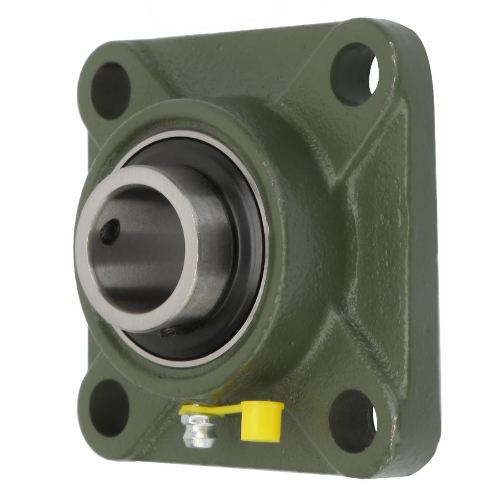 1 stk Kulelager Firkantet 4-boltsmontert Innleggslager med Støpehus (UCF204)