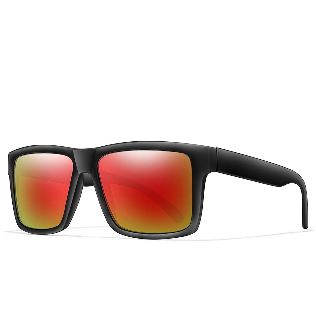 Men And Women Sunglasses Classic Square Shades With Uv Protection For Outdoor Cycling Fishing Driving Colorful Lens