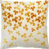 Small Daisy Flower Pillowcase New Striped Linen Home Fabric Sofa Pillowcase Light Luxury