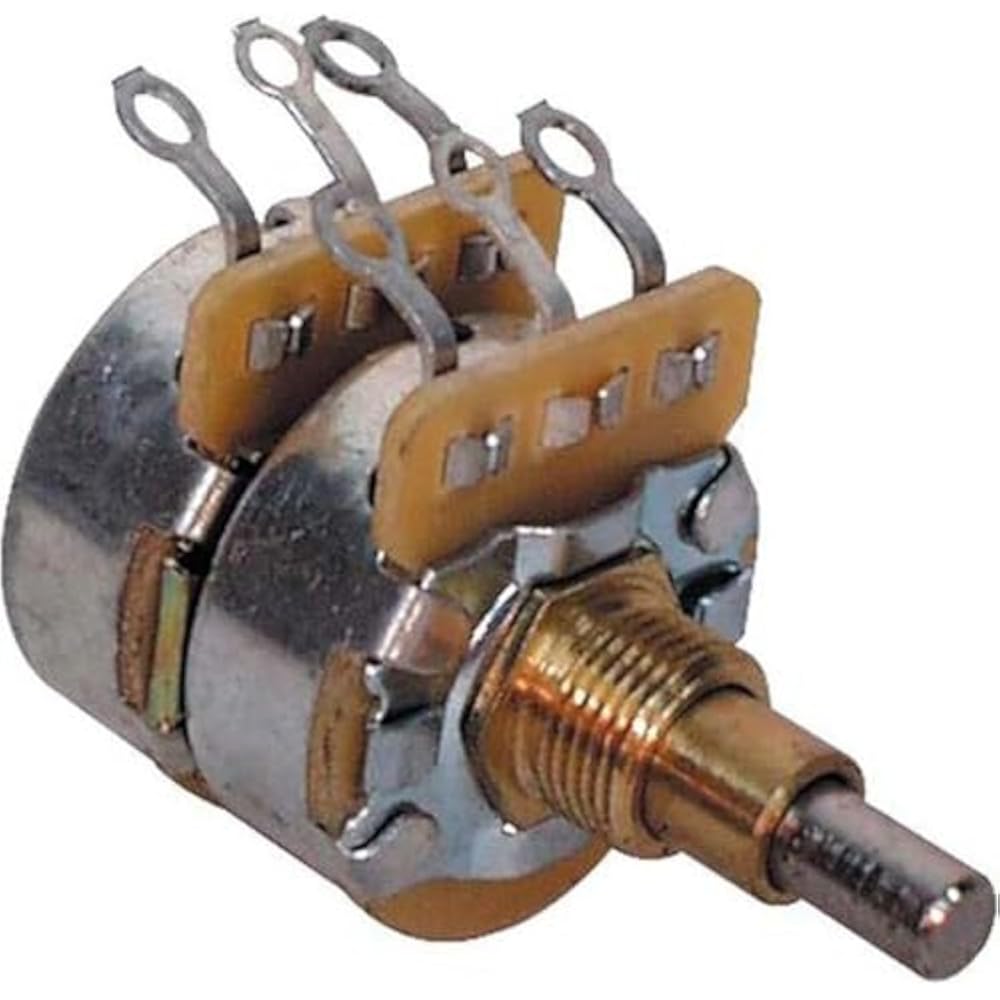 Fender Concentric 250K/500K Audio Solid Shaft Potentiometer (Volume and Tone) Pot