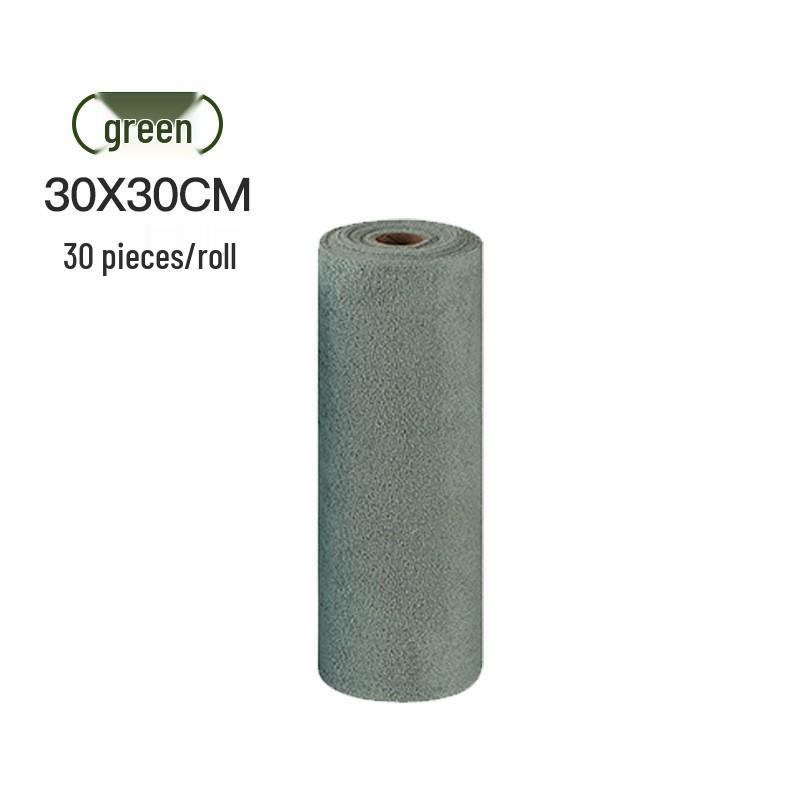 Disposable Dot-Break Microfiber Dishcloth: Dry/Wet Dual-Use Lazy Cleaning Towel