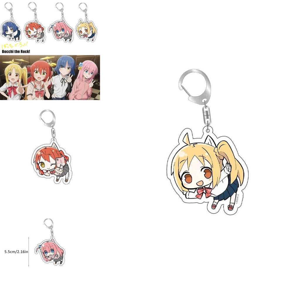 Bocchi The Rock Acrylic Keychain Bag Pendant Gift- Comes With 1 Keychain