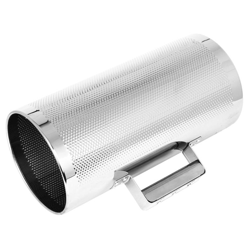 Guiro Instrument Metal Guiro Shaker with Scraper Latin Percussions Instrument Profession Band Accompaniment Sand Hammer