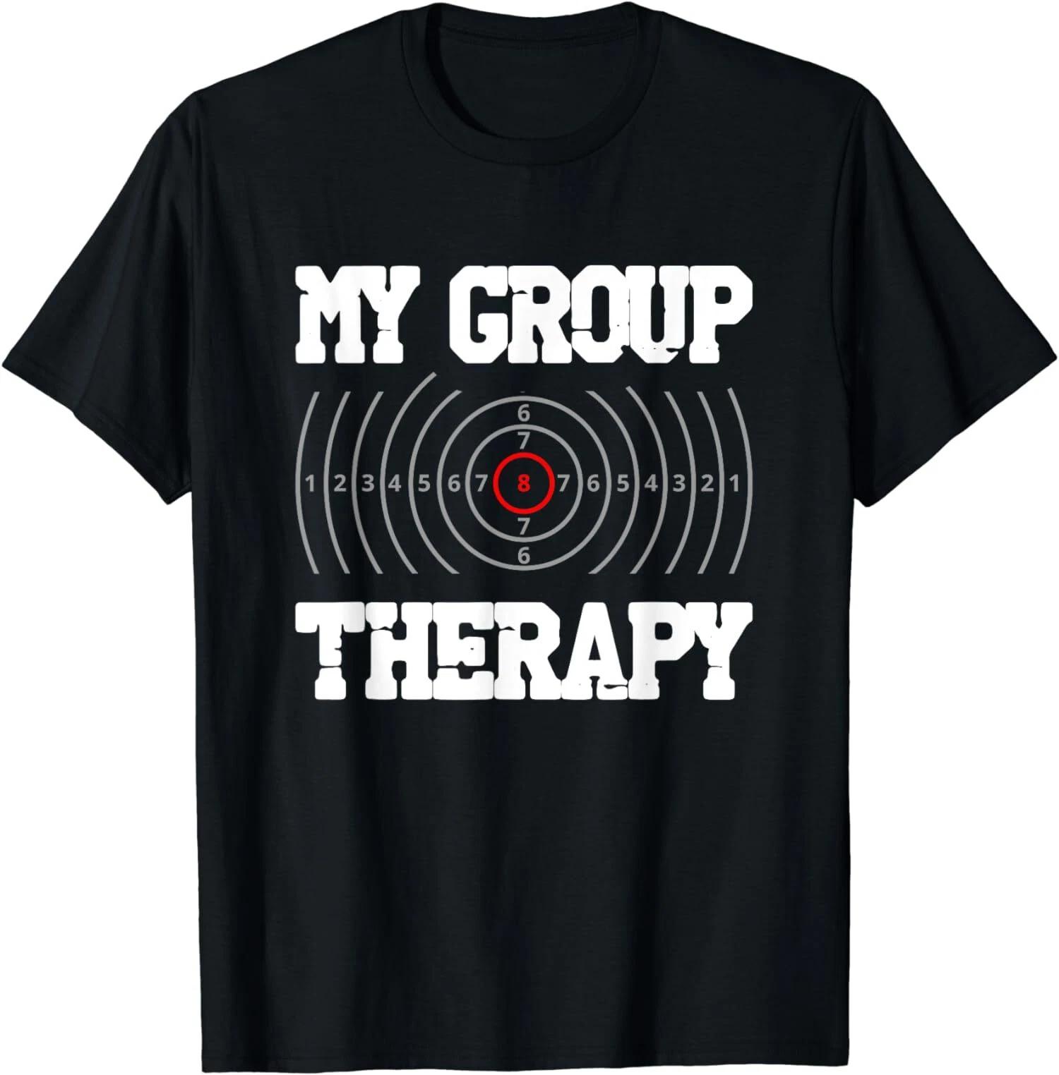Group Therapy Shooting Clays Trap for a Range Shooter T-Shirt XXXL