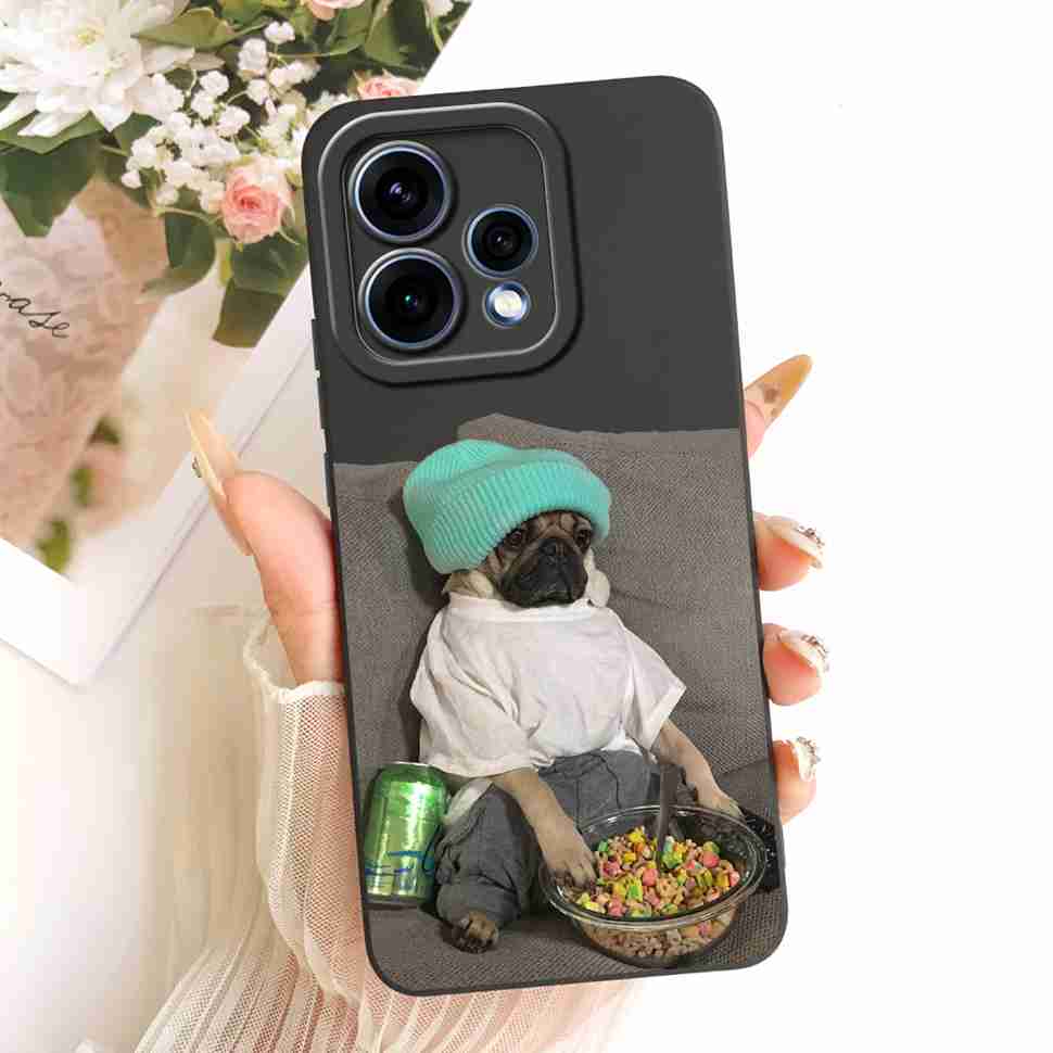 For Oppo Reno15 5G Case CPH2825 ilicone Back Cover For Oppo Reno 15C Reno15c 5G Cute Panda Cartoon Phone Cases Shockproof