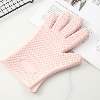 ZISIZ Silikon Hitzebeständige Handschuhe