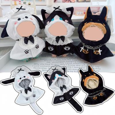 Puppenkleidungsset Handgemachtes Dienstmädchen-Schultertuch Umhang für 17cm La Bubu Puppen