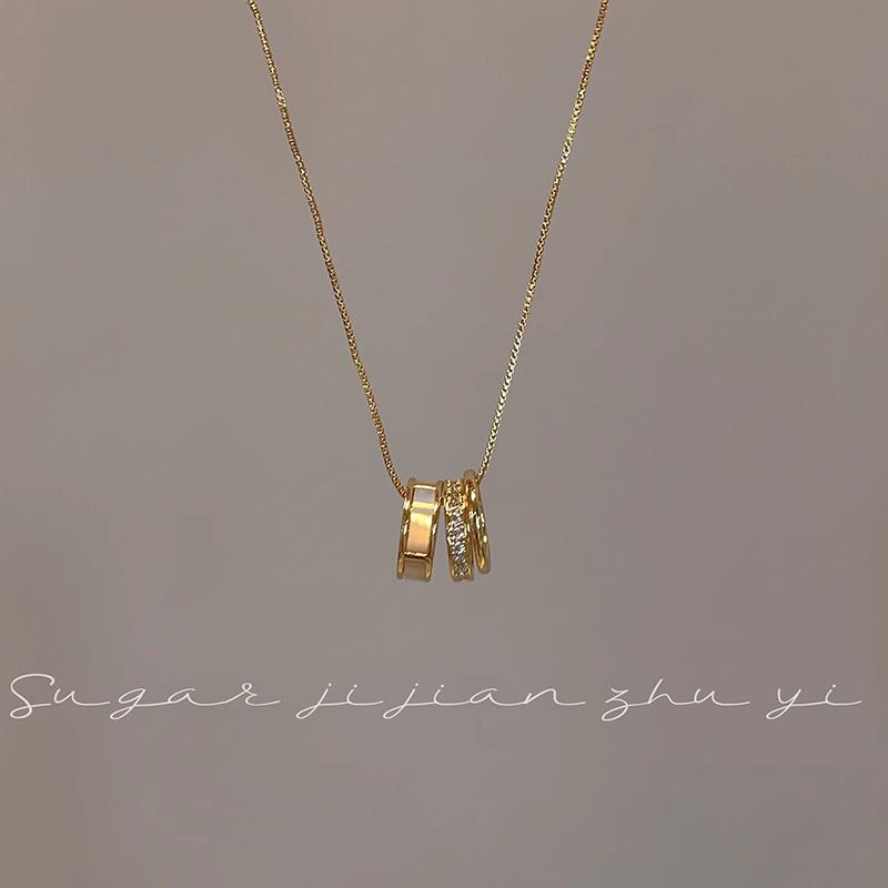 SUGAR Super Fairy Mother-of-Pearl Light Luxury Women's Clavicle Necklace