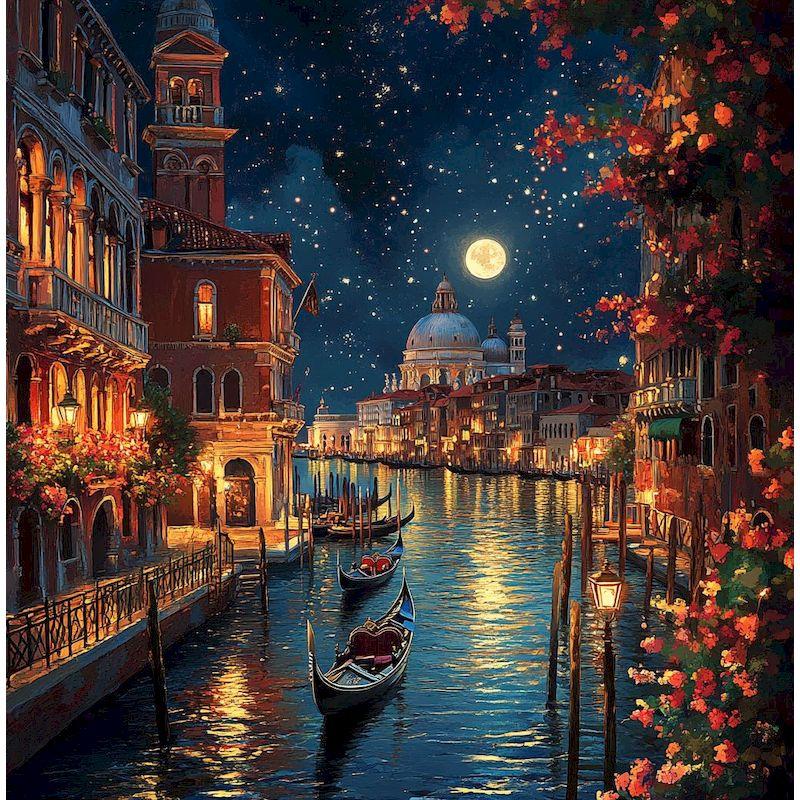 Diamond Embroidery Landscape City Diamond Mosaic Paintings Scenery Full Square Drill Diamond Painting Cross Stitch Kit