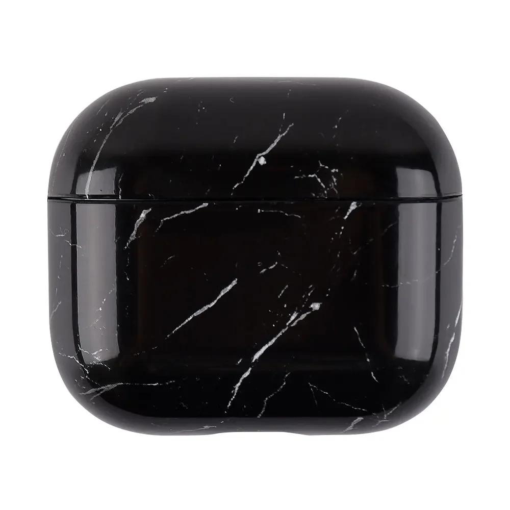 Marble Pattern Case For Apple Airpods 4 3h Generation Hard PC Cover For Airpods Pro Case 2 Marble Protective Cases Fundas